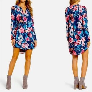 Charles Henry Multicolor Floral Dress